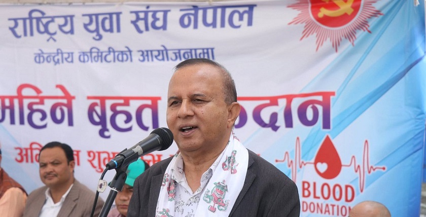 सामाजिक अराजकता र राजनीतिक अस्थिरतामाथि विजय हासिल गर्नुपर्छ : शंकर पोखरेल