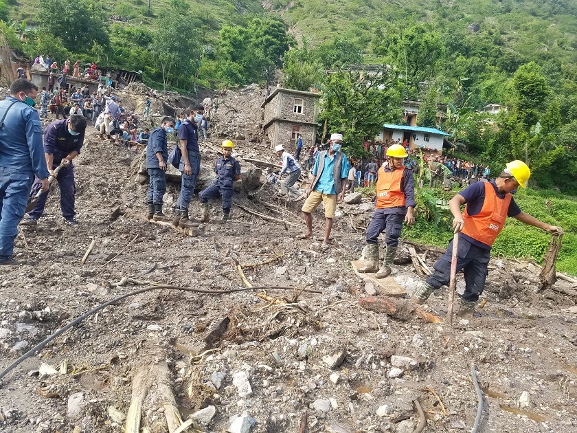 कैलालीका पहिरो पिडित परिवार अझै बिचल्लीमा