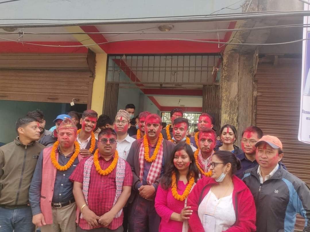 नेपाल पत्रकार महासंघ चितवनमा अधिकारी विजयी