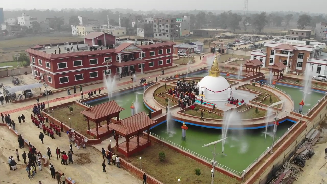 देवदहमा बौद्ध विश्वविद्यालयको नयाँ पूर्वाधार निर्माण हुँदै
