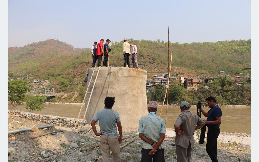 अरुण–जरायोटार खानेपानी आयोजनाको काममा ढिलाइ