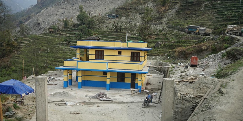 चिमखोलामा नयाँ स्वास्थ्यचौकी भवन निर्माण