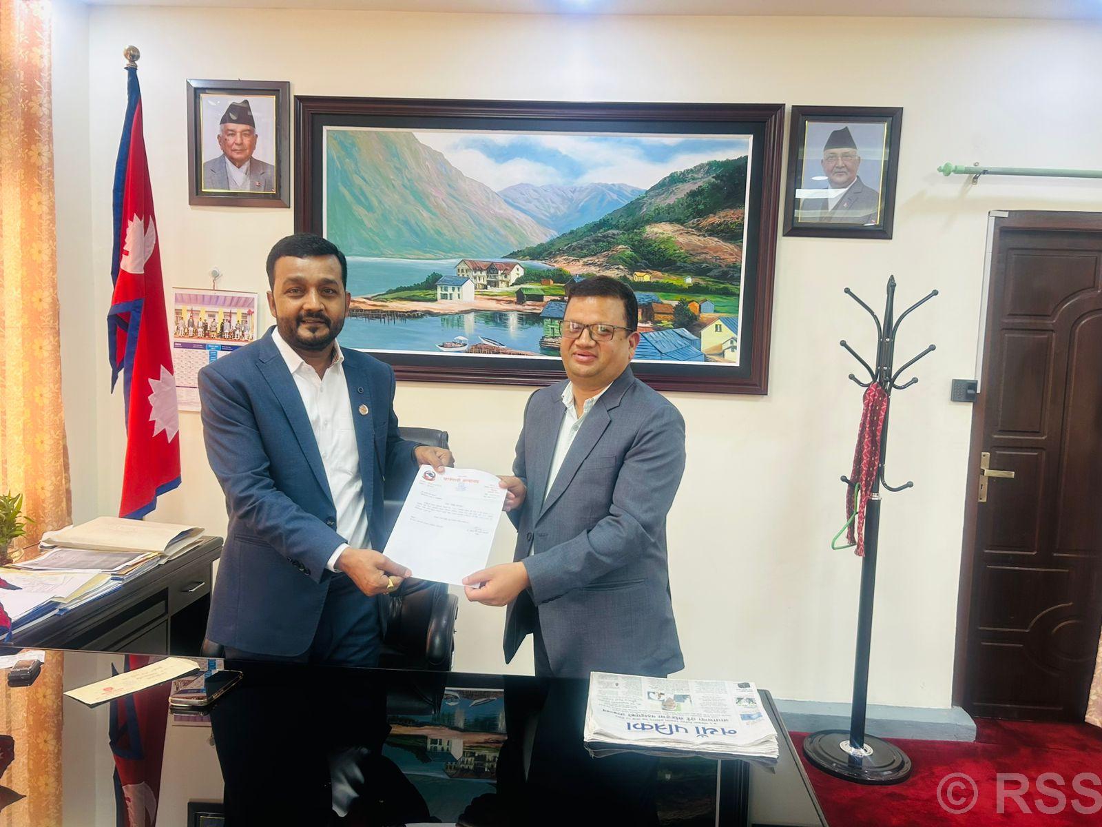 नेपाल खानेपानी संस्थानको अध्यक्षमा डा भट्टराई नियुक्त