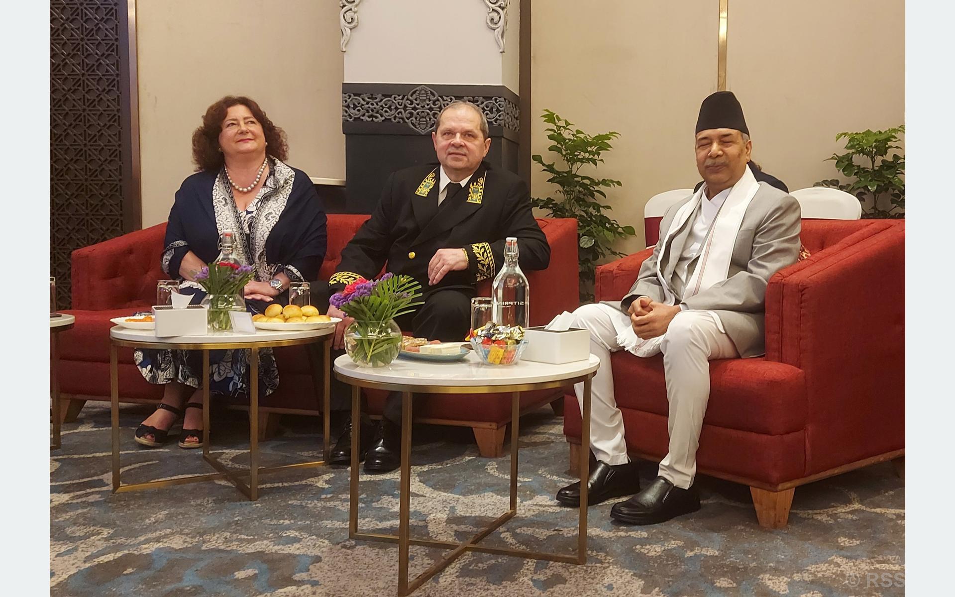 उपराष्ट्रपति यादव स्वागत समारोहमा