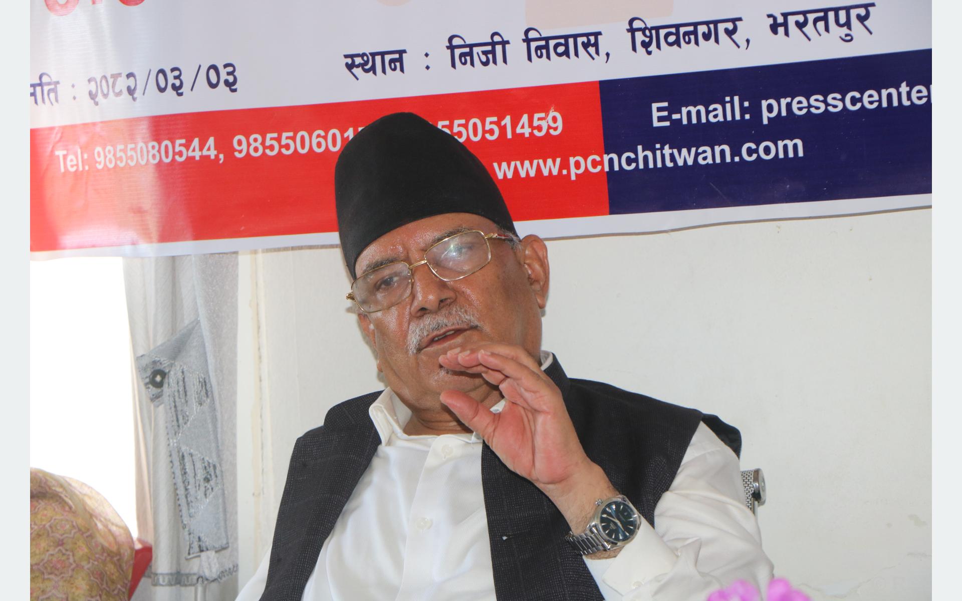 ‘भिजिट भिसा’ अहिलेको मात्र समस्या होइनः अध्यक्ष दाहाल