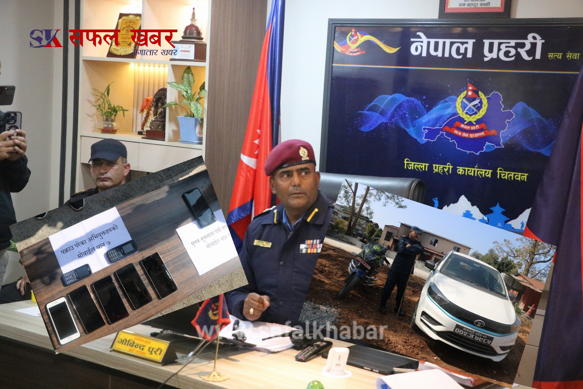 चितवनमा वृद्धा हत्या तथा लुटपाट प्रकरणः पाँच जना पक्राउ