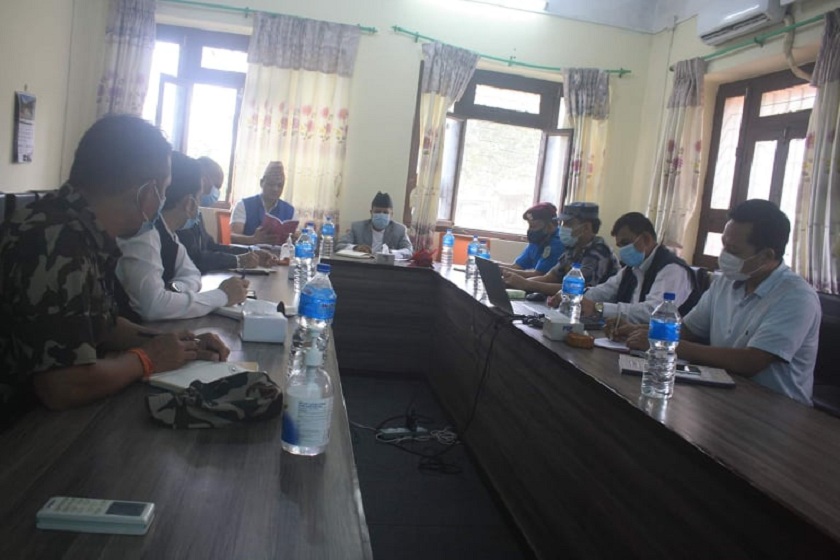 बागमती प्रदेश सुरक्षा समितिको बैठक : चाडपर्वमा हुनसक्ने अपराध न्यूनिकरणमा लाग्न निर्देशन