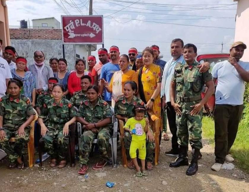 पुर्व जनसेनाको सम्मानमा पथको नामांकरण