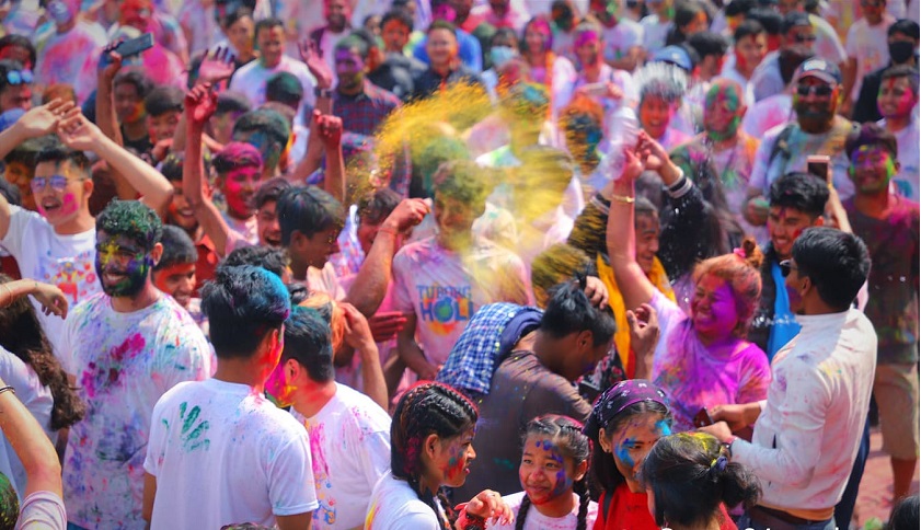 अनुशासित बन्न थाल्यो फागु पूर्णिमा (होली)