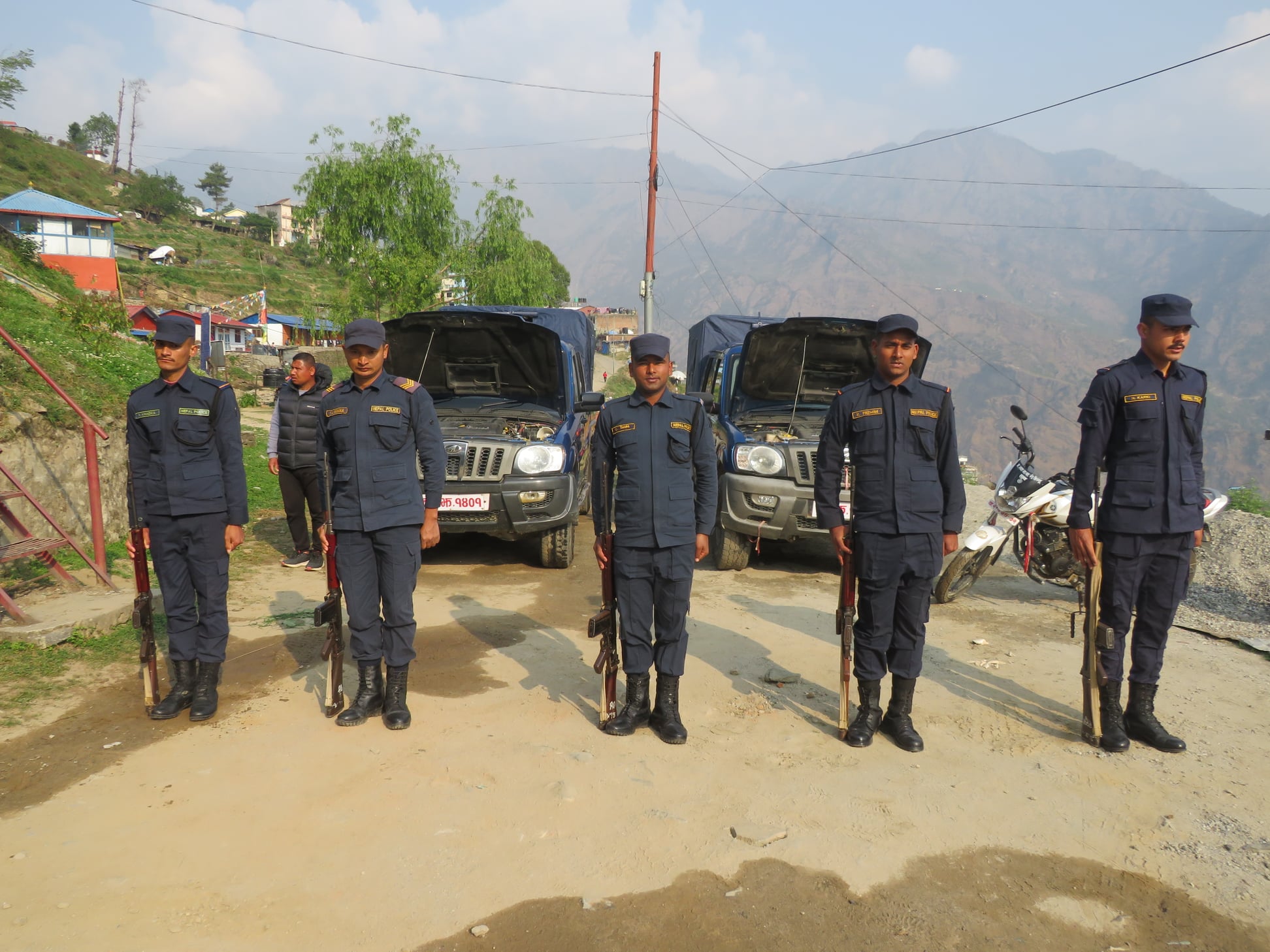 रसुवामा स्थानीय तह निर्वाचनका लागि आठ सय सुरक्षाकर्मी खटिए