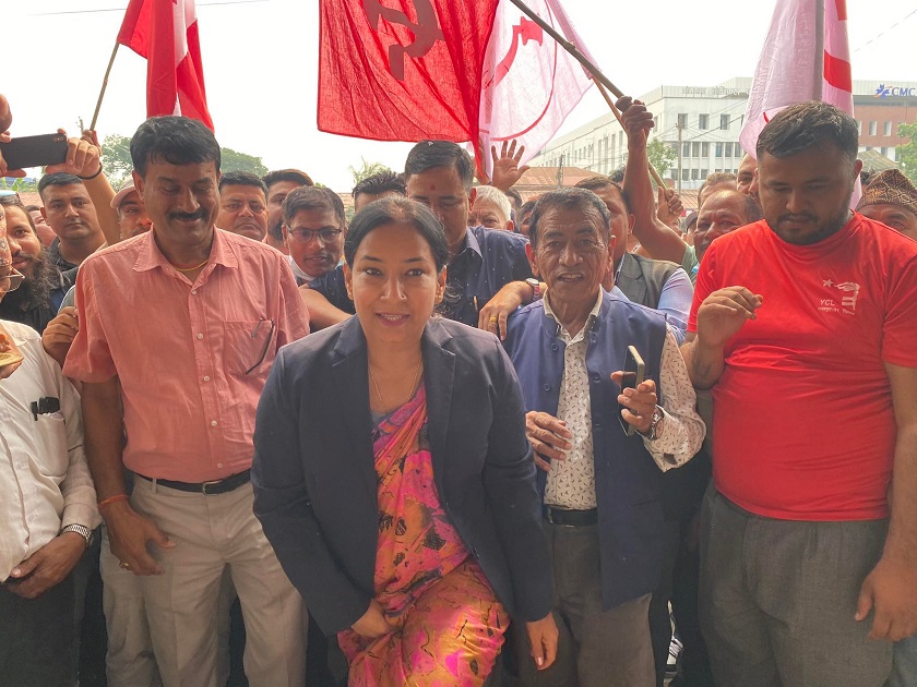 भरतपुरमा सत्ता गठबन्धनद्वारा संयुक्त रुपमा निर्वाचन कार्यालय उद्घाटन