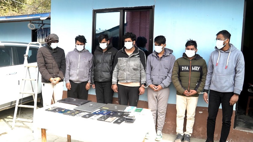 अवैध क्रिप्टोमार्फत अनलाइन खेल खेलाउने आरोपमा सात जना पक्राउ