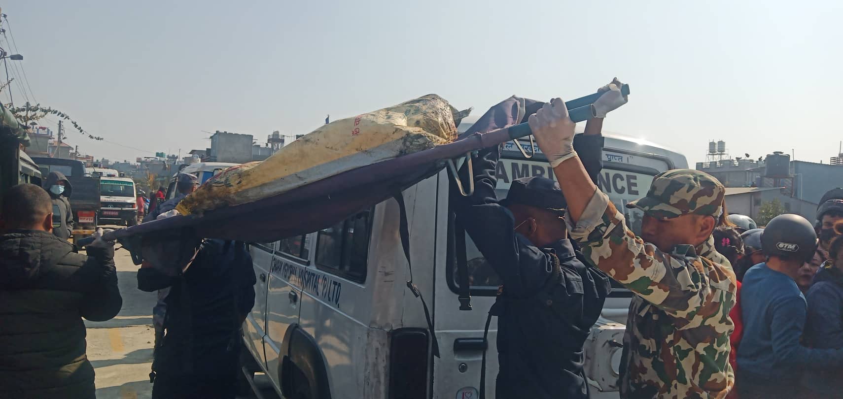 विमान दुर्घटनामा मृत्यु भई पहिचान नभएका शवलाई काठमाडौं पठाइने