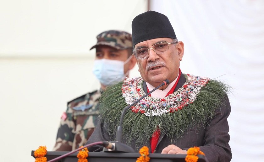 शान्ति प्रक्रियाका बाँकी काम दुई वर्षभित्र टुंगोमा पुर्‍याउँछौँ : प्रधानमन्त्री प्रचण्ड