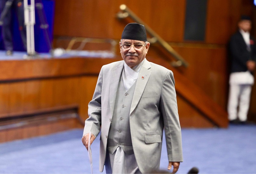 मेरो विश्वासको मत सङ्ख्याको पहल होइन, प्रतिवाद र प्रतिरोधको पहल हो  : प्रधानमन्त्री प्रचण्ड