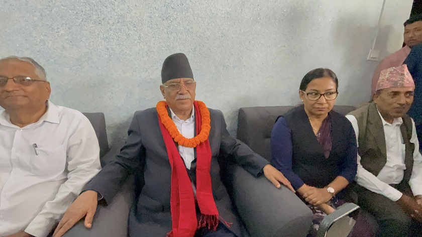 भिसा प्रकरणमा गृहमन्त्रीले राजीनामा दिने अवस्था छ : प्रचण्ड