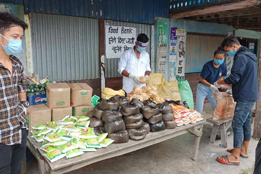 युवाले चलाए ‘हुनेले दिने, नहुनेले लिने’ अभियान