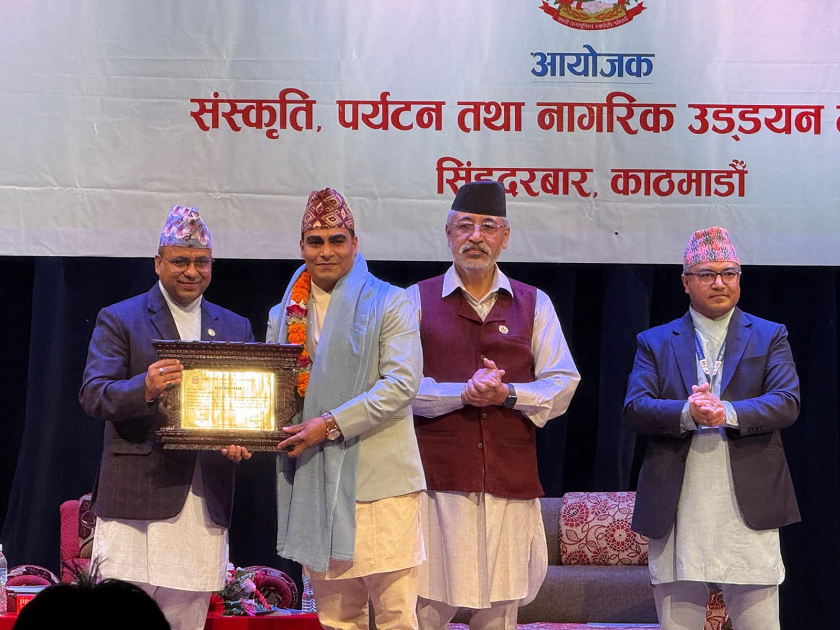 तिलक परियारलाई प्रादेशिक प्रतिभा पुरस्कार