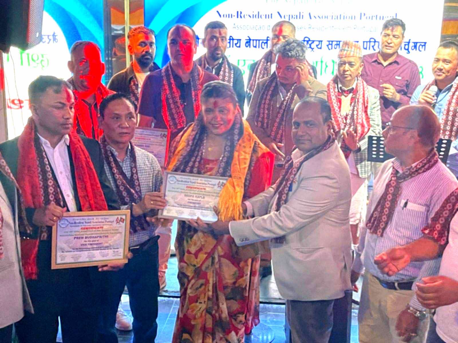एनआरएनए पोर्चुगल: नयाँ नेतृत्वको शपथग्रहण कार्यक्रम सम्पन्न