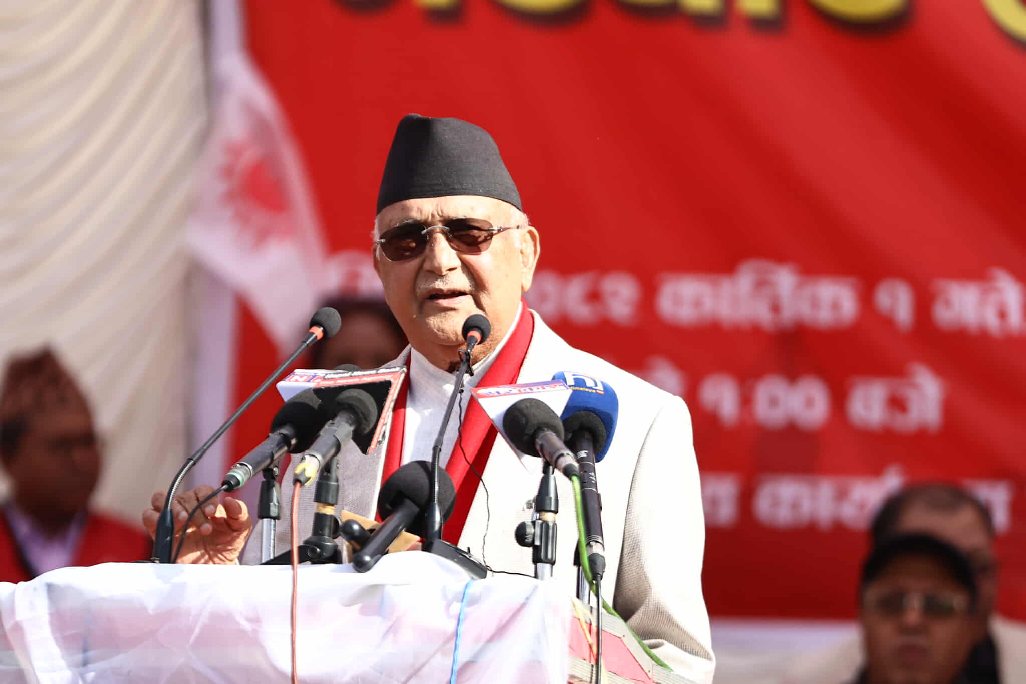 सरकार आगजनी, तोडफोड र लुटपाटबाट जन्मिएको हो, कसैको समर्थन छैन : ओली