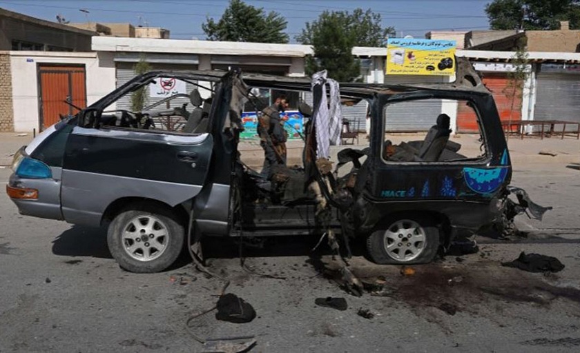 अफगानिस्तानमा यात्रुबाहक गाडीमा बम विष्फोट, ११ जनाको मृत्यु