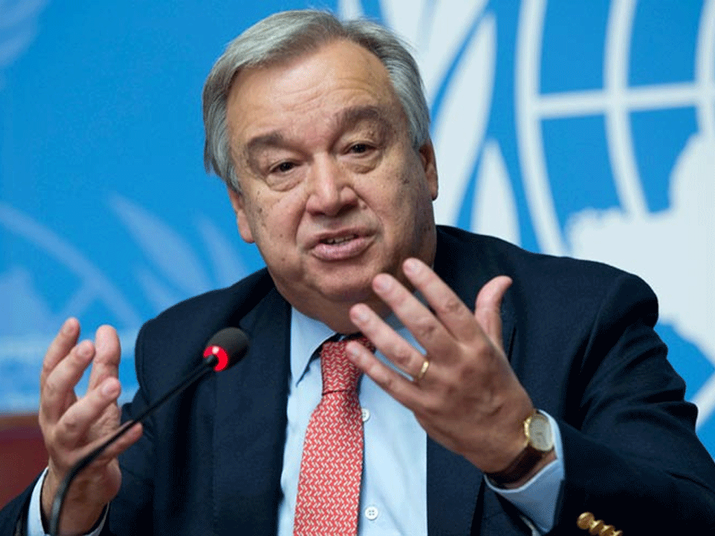 अमेरिका–इरानसँग असल मनसायका साथ वार्तामा बस्न राष्ट्रसंघका महासचिवको अपिल