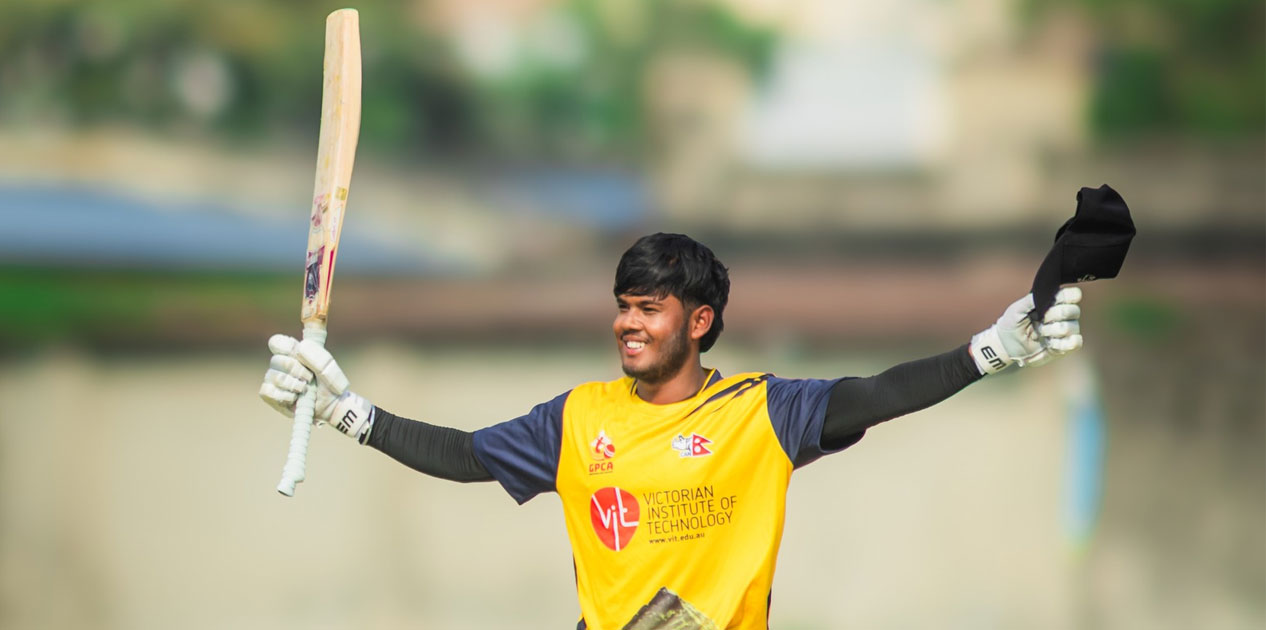 अर्जुन कुमालको शतकमा लुम्बिनीविरुद्ध गण्डकीको सहज जित