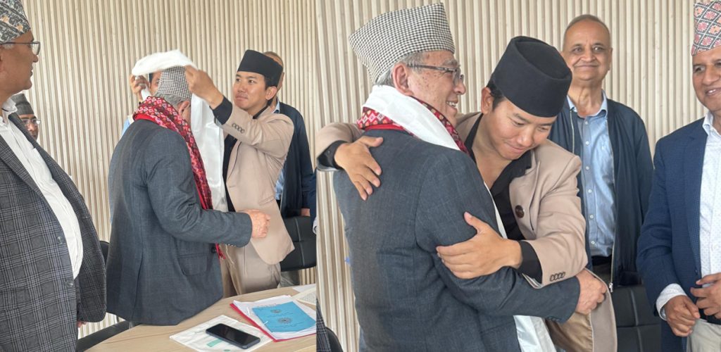 बादल निर्विरोध एमाले दलको नेता