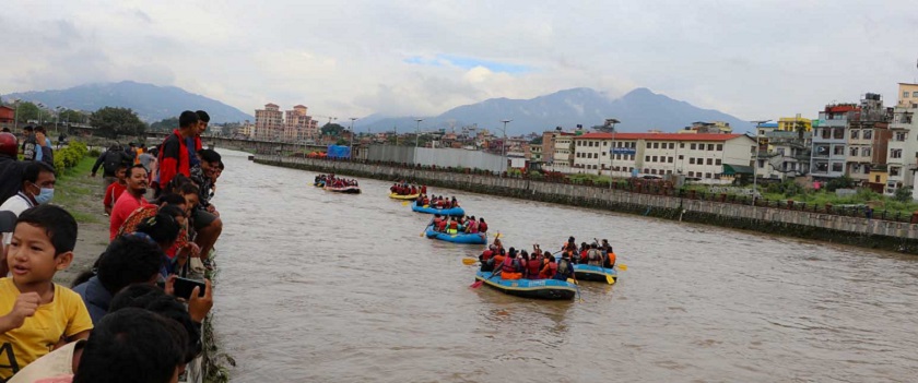 बागमतीमा जलयात्रा सम्पन्न