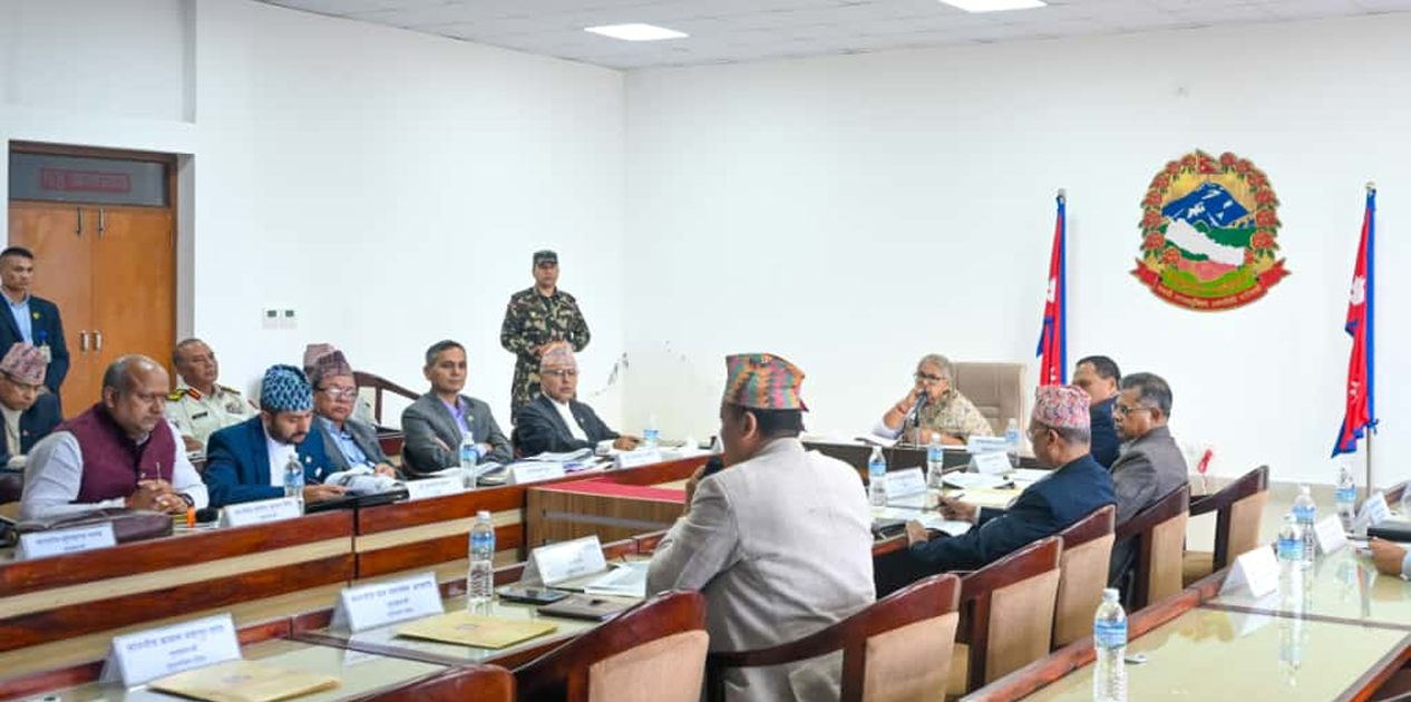 विपद् जोखिम न्यूनीकरण तथा व्यवस्थापन राष्ट्रिय परिषद्को १९औं बैठक सिंहदरवारमा शुरु