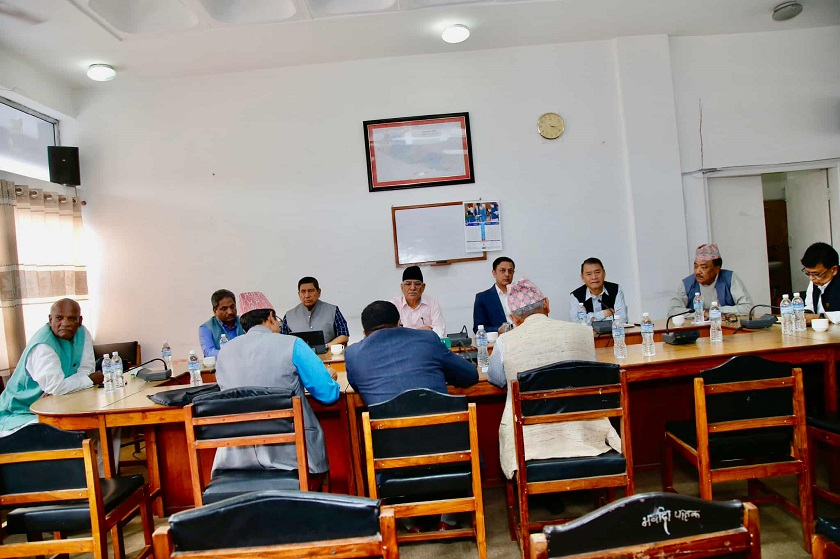 उपसभामुख हटाउने सत्ताधारीको तयारीविरुद्ध रणनीति बनाउन सिंहदरबारमा विपक्षी दलको बैठक
