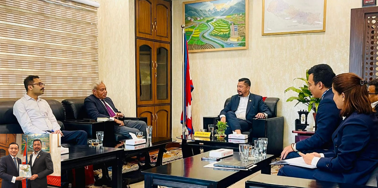 चीन र भारतका राजदूतसँग ऊर्जा सहकार्यबारे छलफल, क्षेत्रीय ऊर्जा चुनौती समाधानमा जोड