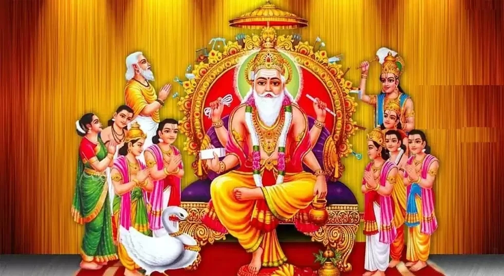 आज विश्वकर्मा पूजा गरिदै