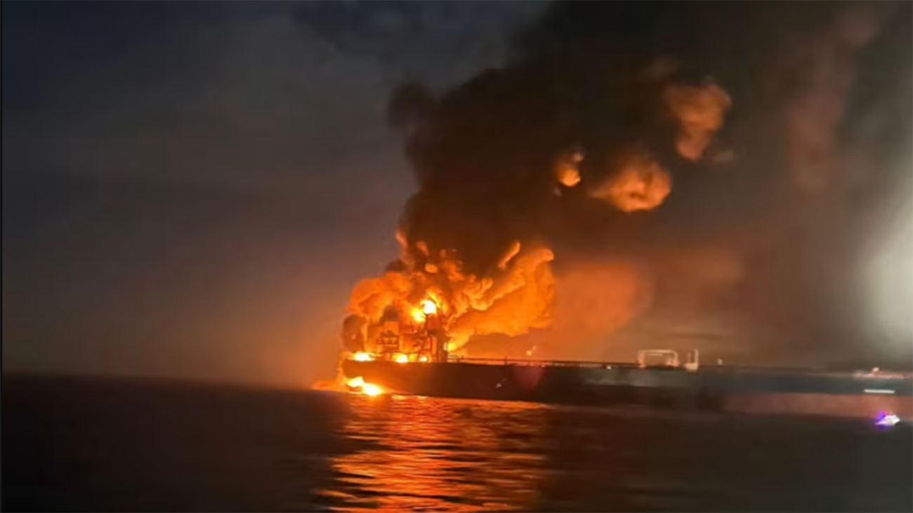 युक्रेनद्वारा कालोसागरमा रुसका दुई ट्यांकरमाथि ड्रोन प्रहार