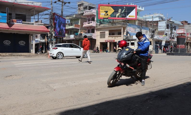 जेब्राक्रस मेटिँदा दाङमा बढ्यो दुर्घटनाको जोखिम