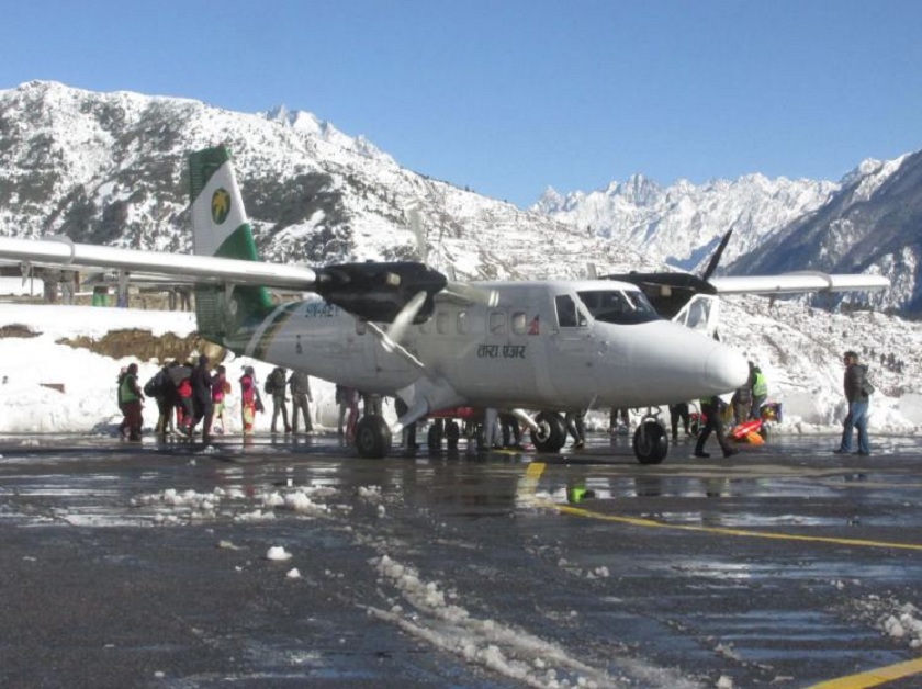 हुम्लामा चार दिनदेखि हवाई सेवा अवरुद्ध