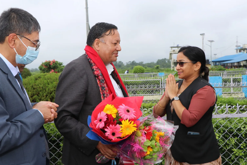 रामपुर कृषि क्याम्पसमा राजनीति बन्द गर्न शिक्षा मन्त्री पौडेल र मेयर दाहालको आग्रह