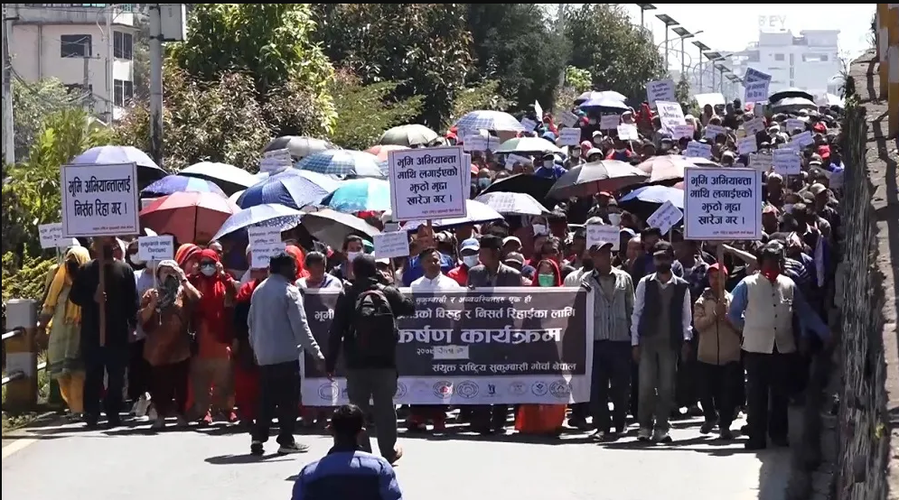 काठमाडौंमा आज बालेनविरूद्ध प्रर्दशन
