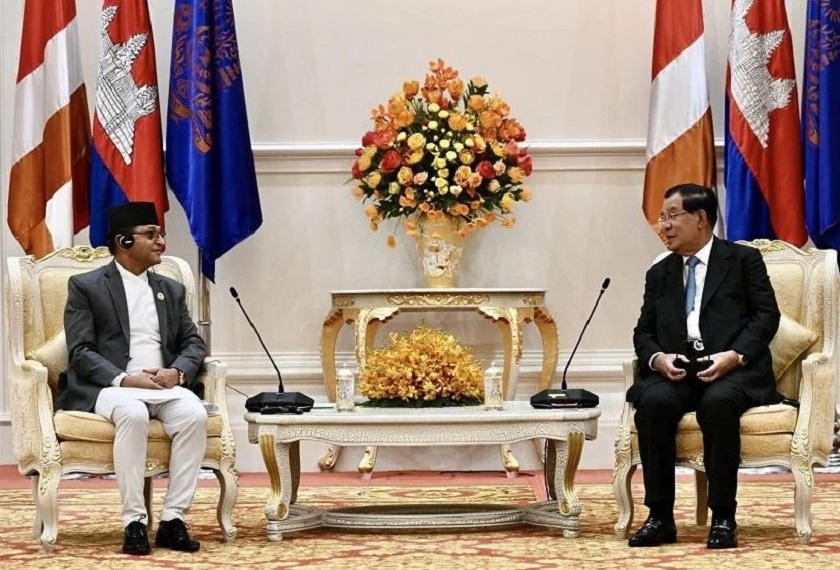 नेपालसँग सिधा हवाई सेवा सञ्चालन गर्न कम्बोडिया इच्छुक