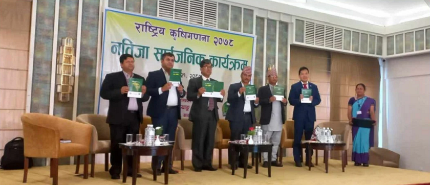 नेपालमा ६२ प्रतिशत कृषक परिवार, सबैभन्दा धेरै क्षेत्रफलमा खाद्यान्न बाली