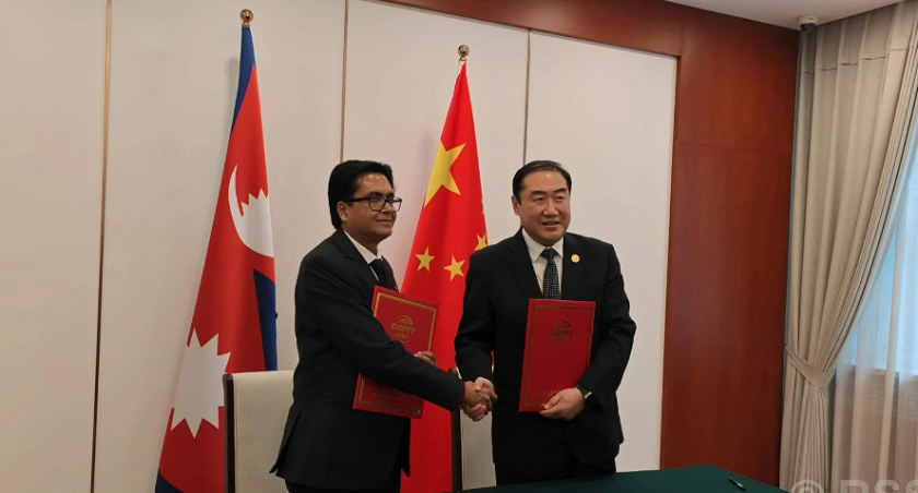 नेपाल–चीन व्यवसाय परिषद् स्थापना गर्न परिसंघ र सीसीपीआईटीबीच समझदारी
