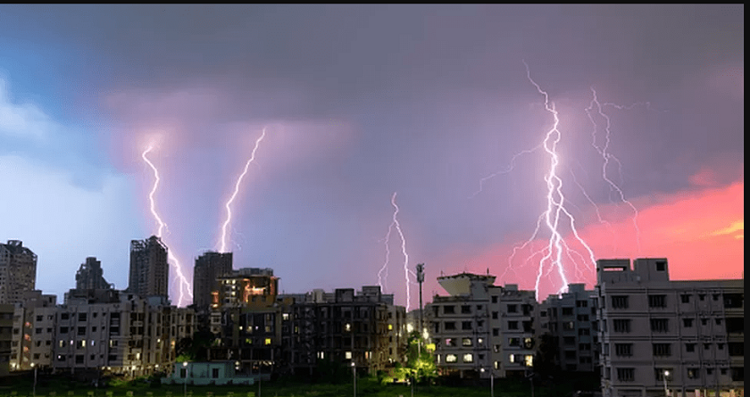 भारतमा चट्याङ र मुसलधारे वर्षाका कारण मृत्यु हुनेको सङ्ख्या २४ पुग्यो