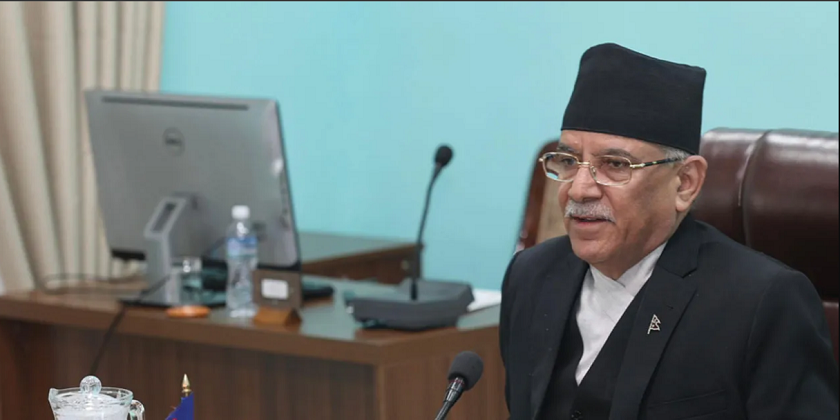 सिंहदरवारमै बसेर सबैलाई टार्गेट दिन्छु : प्रधानमन्त्री प्रचण्ड