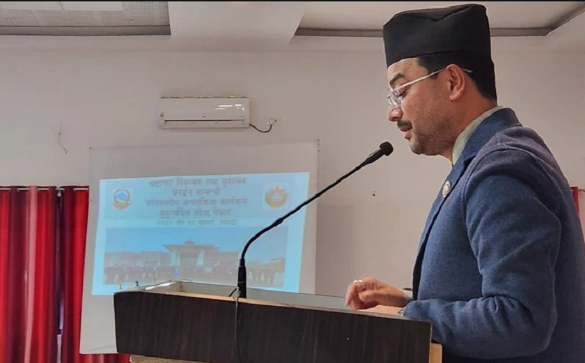 भ्रष्टाचारविरुद्धमा शून्य सहनशीलको नीति लिएका छौँ : मन्त्री देउवा