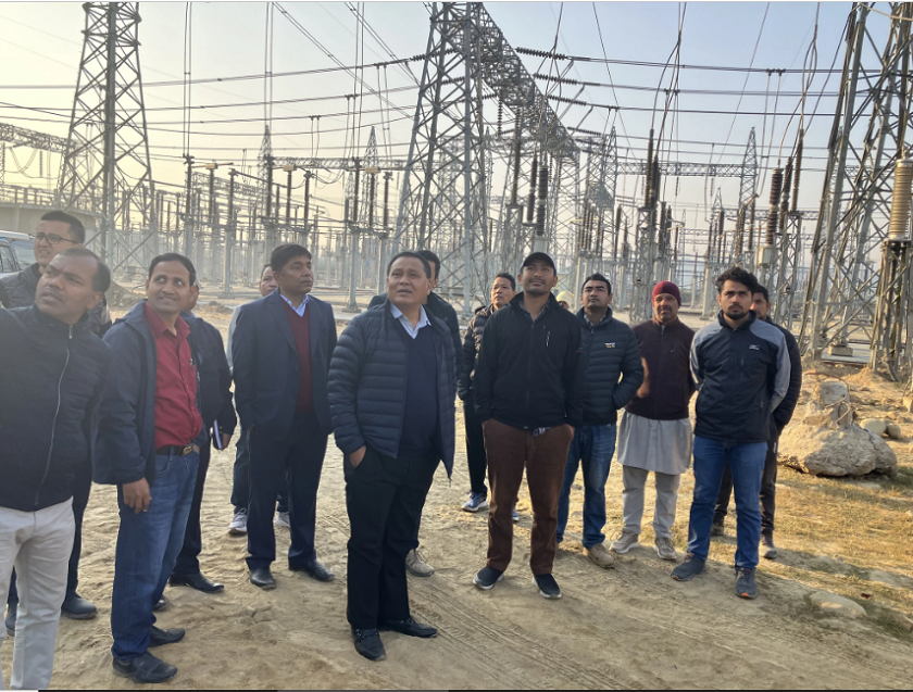 एक महिनाभित्रमा हेटौंडा ४०० केभी सबस्टेसन निर्माण सकिने