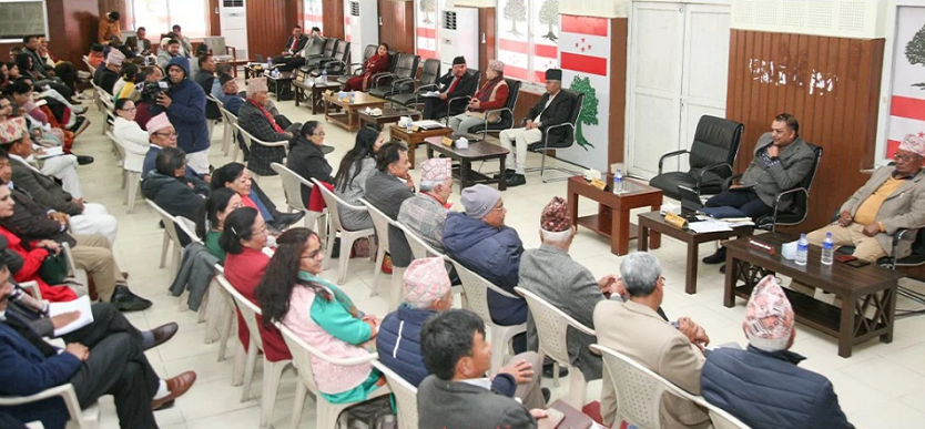 गगन थापाले केन्द्रीय कार्यसमितिमा पेश गरे २०८२ मंसिरभित्र महाधिवेशन गर्ने कार्यतालिका