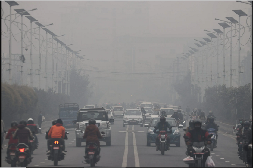 विश्वकै वायु प्रदूषणको पहिलो सूचीमा नेपाल