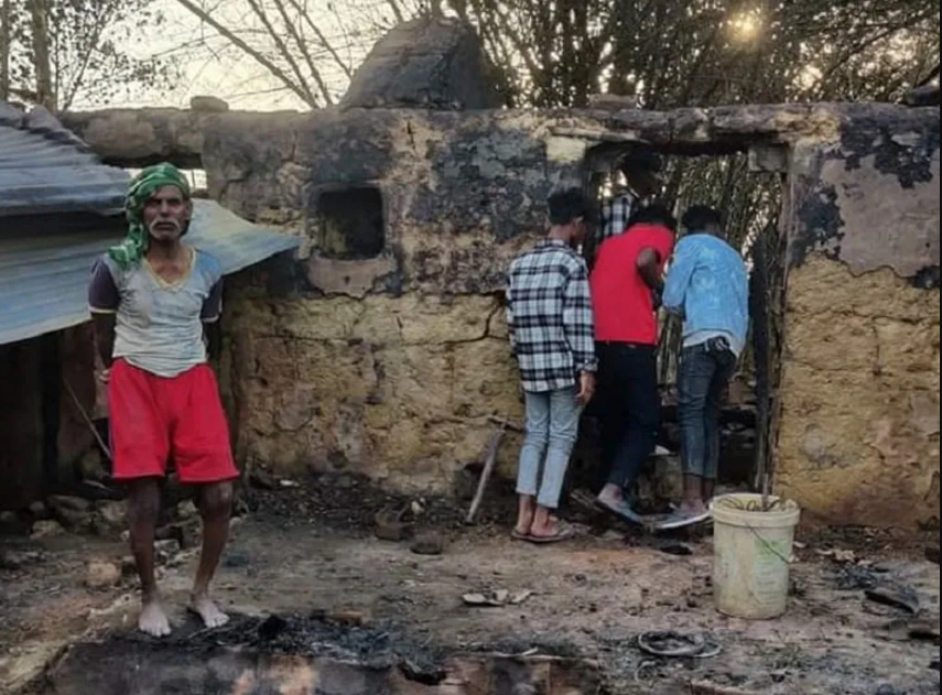 रुपन्देहीका नौ गाउँमा आगलागी