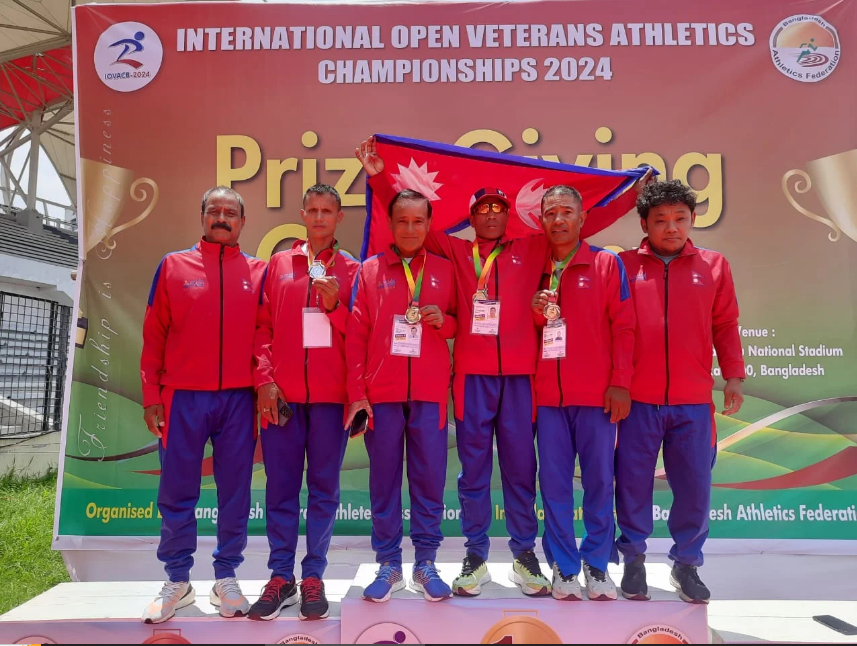 अन्तर्राष्ट्रिय खुला भेट्रान एथलेटिक्समा बुद्धवीर र धर्मले जिते स्वर्ण