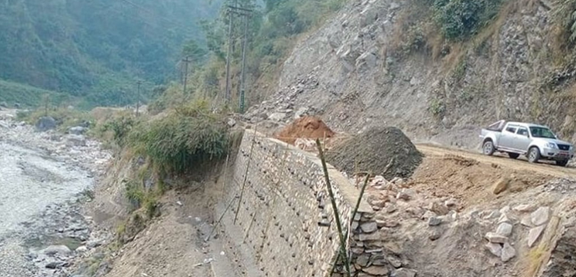 कुलेखानी–सिस्नेरी र दक्षिणकाली–काठमाडौँ खण्डमा यातायात सञ्चालन